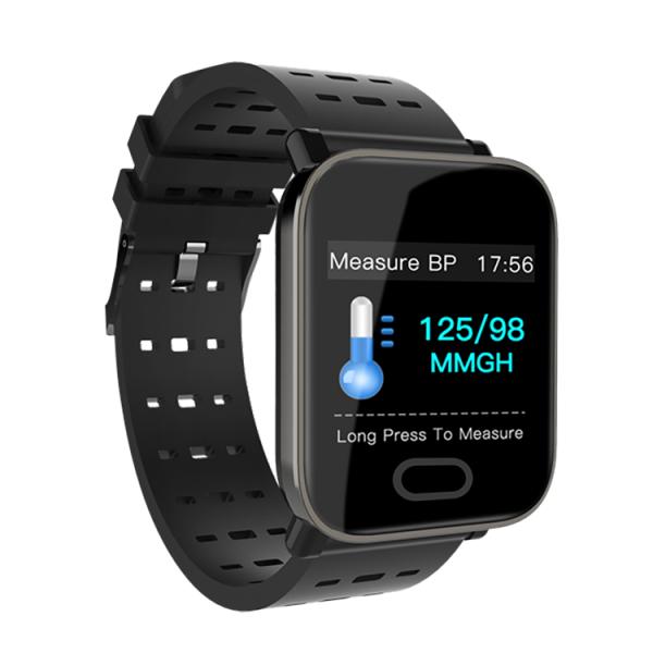 Corazón Rate Monitor Sports Fitness Tracking Smartwatch de la presión arterial de la salud de la mujer Ip67
