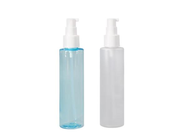 ABS Cap Azul 150 ml Remover de maquiagem Bottle de bomba Bottle de óleo de limpeza facial