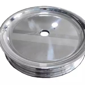 Open Die Forging S355 Carbon Steel Retaining Wheel Used As Crane Wheel