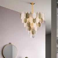 ODM Modern Electrophoresis Gold Glass Pendant Light