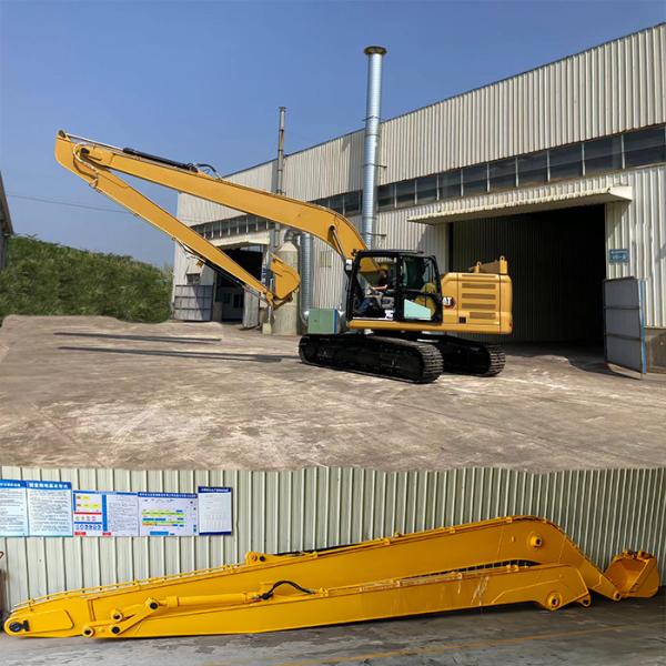 Philippines Custom Made 14m Excavator Long Boom Arm With Bucket