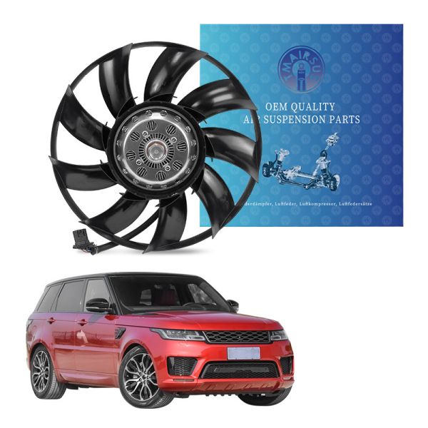 Certified Cooling Fan for L322 Car Engine Radiator System LR025234 Model OEM Compatible