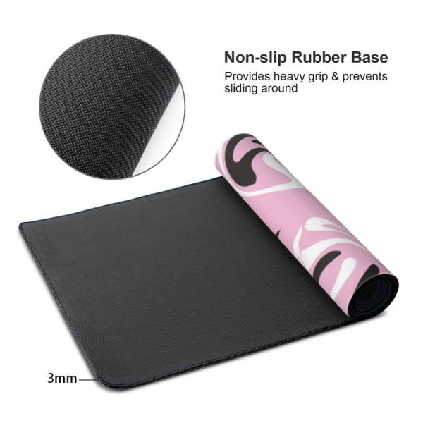 CMYK Sublimation Printing Soft Mousepad Natural Rubber Game Pad for Laptop/Desktop