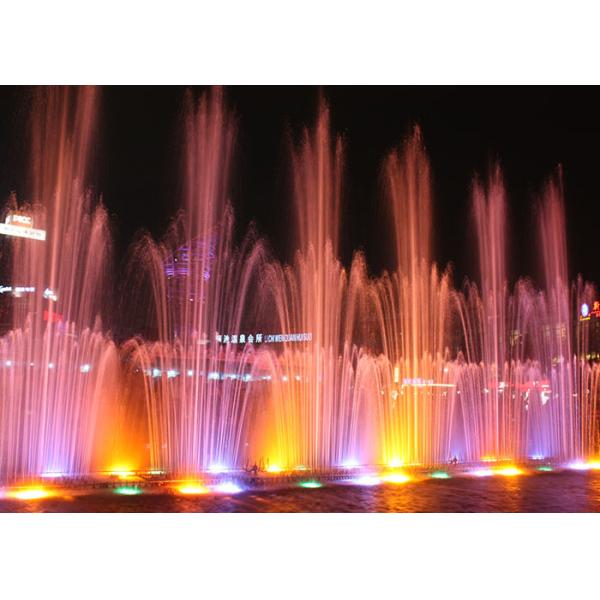 Commercial Stainless Steel 316 Music Dancing Fountain For Natural Sea Surface