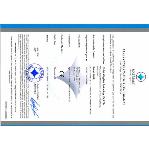 сварщик горячего воздуха 2600Pa 1.6kw пластиковый для ремонтировать цистерну с водой Pp