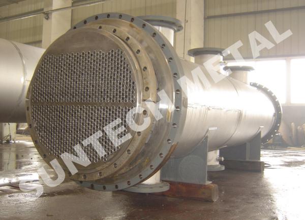 S31603 / 316L Stainless Steel Floating Head Heat Exchanger  for Acetic Acid Industry