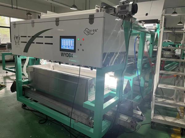 Two Layers Glass Mineral Salt Sorting Machine 8 Chutes