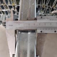 50 à 300 mm C en forme de canal galvanisé de traction Q195-Q345 pour l'industrie automobile