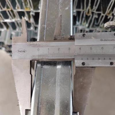 50-300mm Electro Galvanized Hot Dipped Unistrut Channel For Automotive Industry