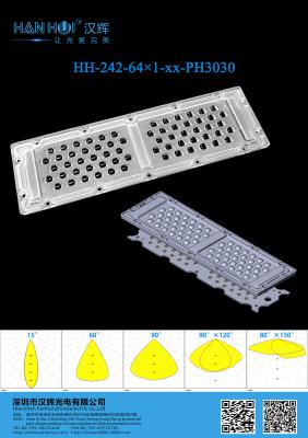 Material PC 5050 Lente LED Ecológico Inodoro Iluminación callejera de alto rendimiento