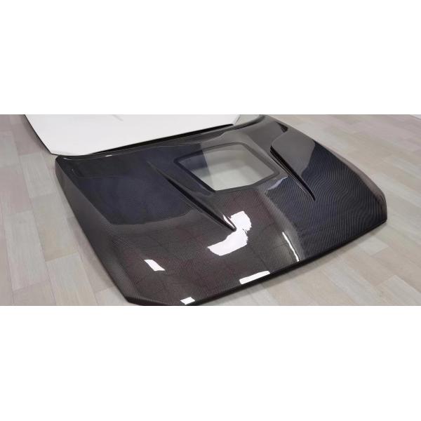 Capó de fibra de carbono estilo IMP para BMW M2 Serie 2 F22 F87 Cobertura del motor de fibra de carbono