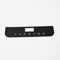 Contact à membrane de contre-jour d'OEM, recouvrement de clavier à membrane pour l'automation