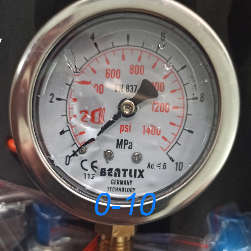 Universal Digital Hydraulic Pressure Gauges Excavator Hydraulic Pressure Test Kit 0-60Mpa Pressure Gauge