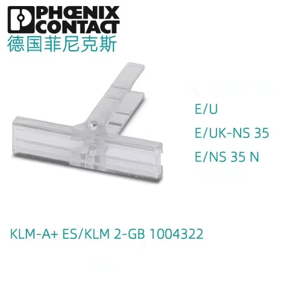 Phoenix Contact Terminal Block Marker with Adjustable Height 44 x 7 mm Lettering Area Compatible with M-PEN or CMS System