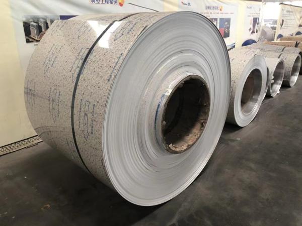 AA3003 H14 0,3 MM bobina de aluminio pre-pintada a color para vallas publicitarias y estantes de visualización