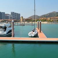 Alumínio 6061 T6 Docks Flutuantes Para Durabilidade Melhorada Pontoon de Dedo Flutuante Marinho