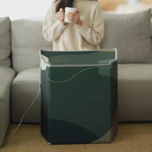 Foldable Office Desk Foot Warmer Graphene Material Sheerfond