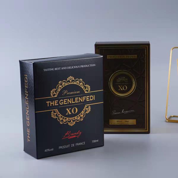 Подарочная коробка бумаги картона пакета алкоголя вина оптовой специальности бумажная роскошная