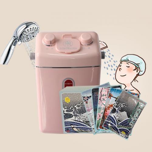 Pink Bathroom Massage Spa Shower Fixtures