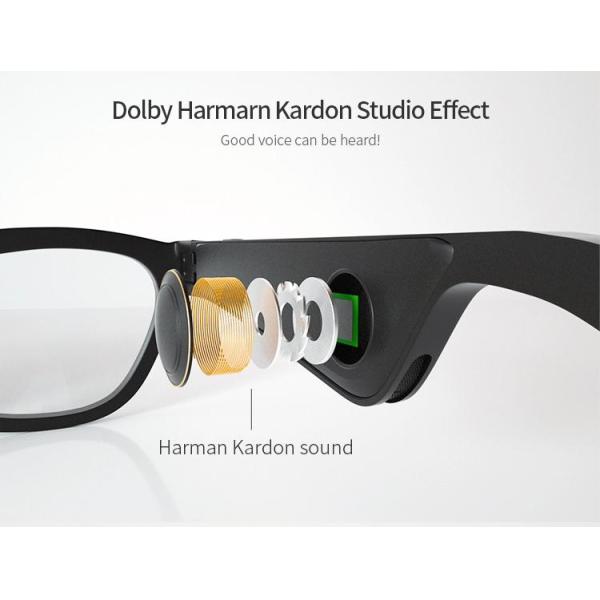 Bluetooth Audio Sunglasses - Polarized Glasses Lenses Wireless Smart Sunglasses