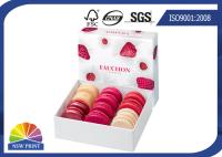 Caixa de presente de cartão de Eco-friendy para Macarons/do presente de papel sobremesa da fantasia caixas de empacotamento