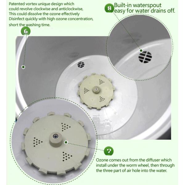 Ultrasonic ozone Fruit and Vegetable Cleaner/washer GK-FV01