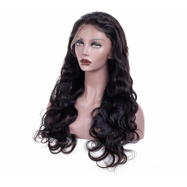 Charming Body Wave Brazilian Lace Front Human Hair Wigs For Lady 180 Density