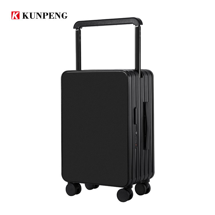 Luxury Unisex Customizable Hard Shell Carry-On Suit Case Wide Pull Rod Universal Spinner Wheel TSA Lock Durable PC Popular