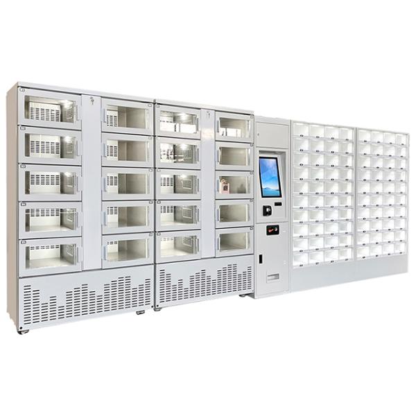 Умный замороженный Refrigerated охлаженный шкафчик для ресторана супермаркета