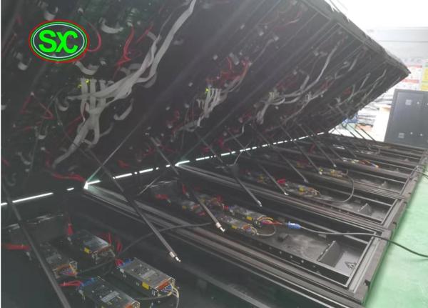 Das lêndeas altas do arrendamento 2500 da exposição de diodo emissor de luz da definição de P5 SMD2121 armário fino super