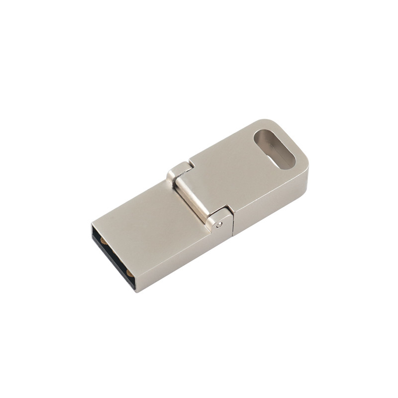 Металлический USB 3.0 и флэш-накопитель типа C с типом C может лазерный логотип с одним лицом сделать обещание
