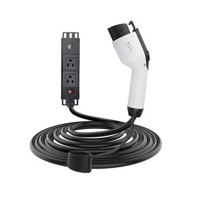 J1772 15A CCS V2L Discharge Portable EV Charging Gun Conversion Socket