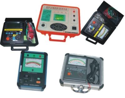 LCD Display Megger Insulation Tester 500V DC 15V Megger Test Equipment 3KG Weight