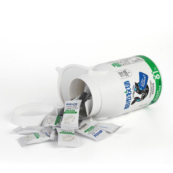 Compressed Healthy Chewy Milk Candy Prebiotics Blueberry Flavour