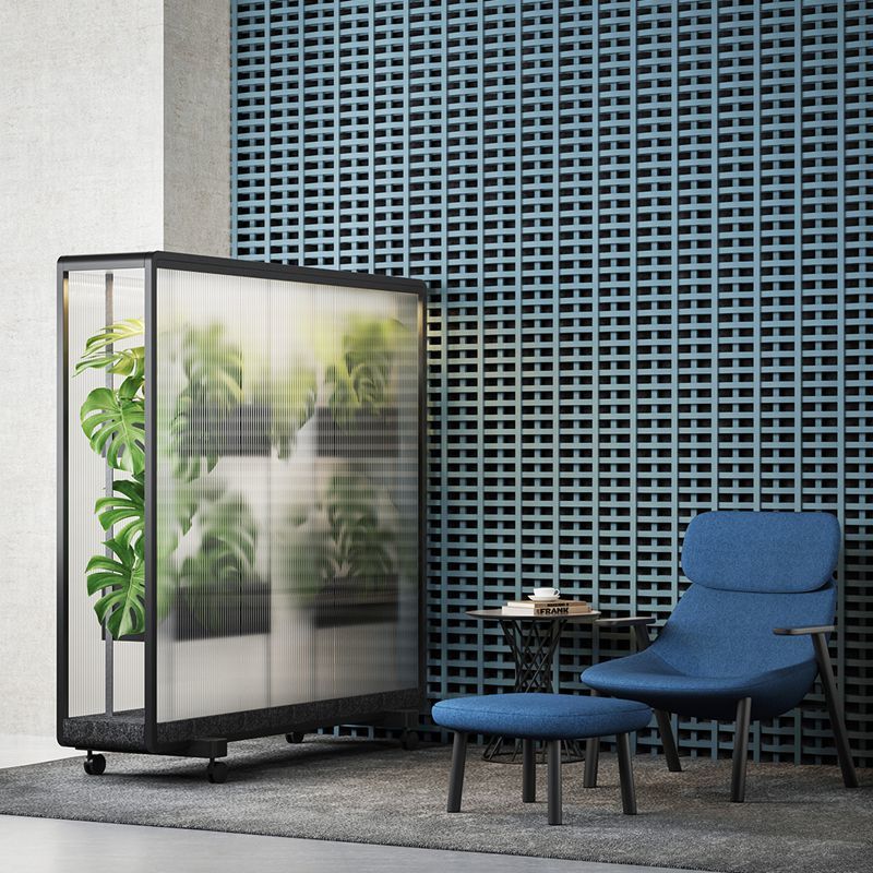 Multi Functional Plant Room Divider With Rolling Casters Office Planter Dividers