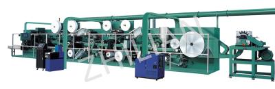S M L XL Baby Diaper Pad Machine 400 Pcs /Min To 600 Pcs /Min