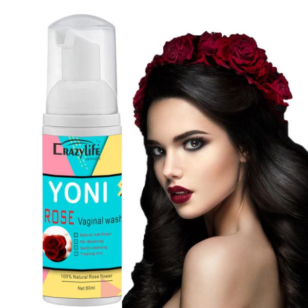 60ML OEM Skin Care Products Sterilize PH Balanced Daily Cleansing Feminine Intimate Care Wash