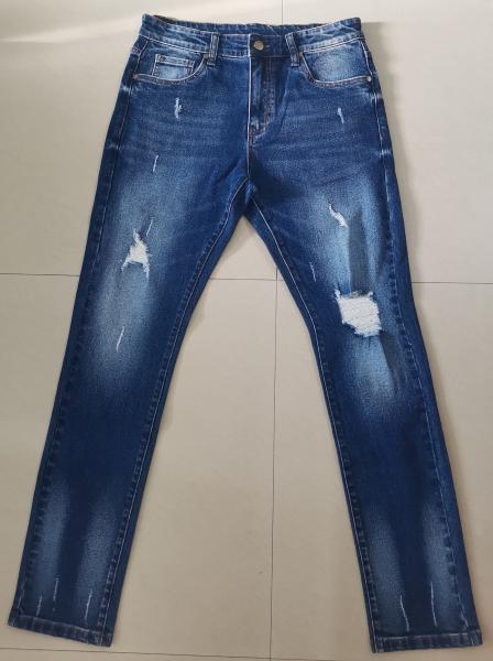 Slim Trend Fashion Men Jeans Stretch Denim Pants Casual Jeans GG7040