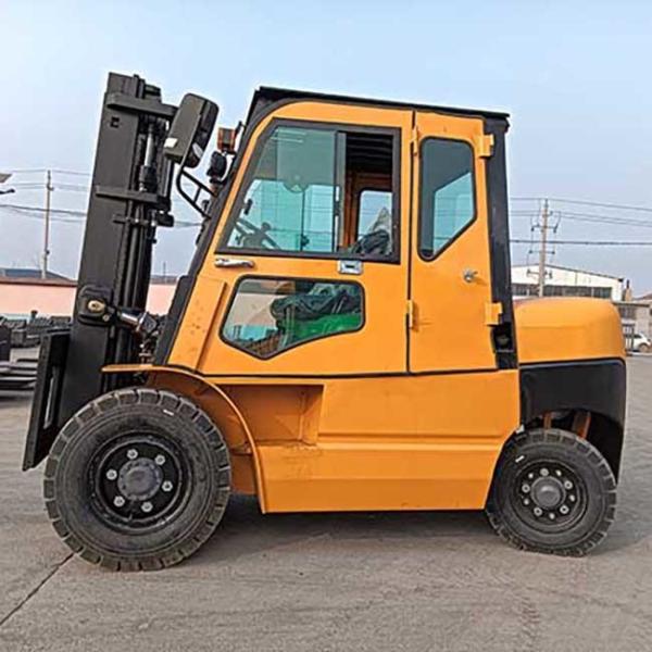 Closed Mast 5000kgs Diesel Powered Forklift CPCD50 Japanese Diesel Engine Forklift