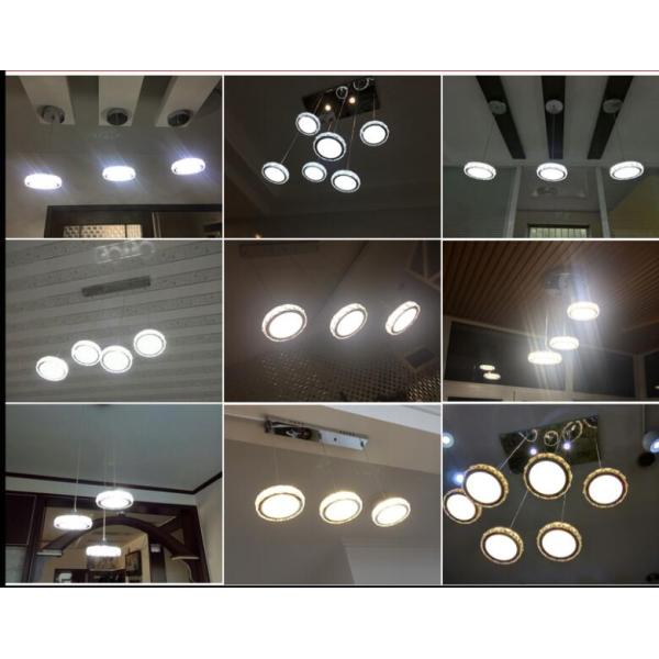 Home Deco Modern Pendant Light  / Contemporary Pendant Lamp Siliver Finished
