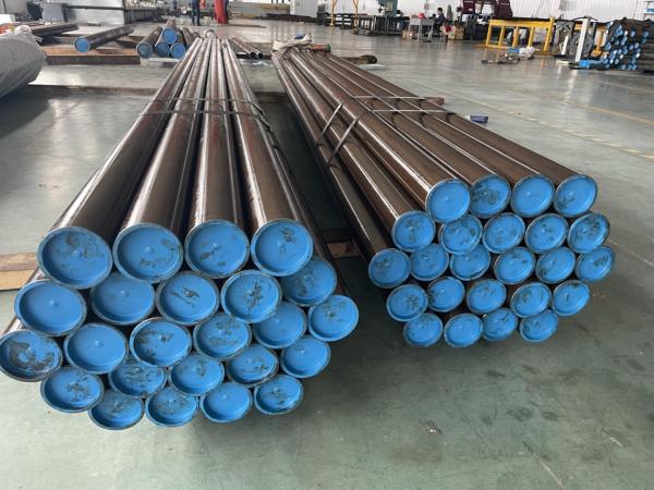 ASTM Industrial Hydraulic Cylinder Pipe , E355 DIN2391 ST52 Precision Seamless Steel Tube