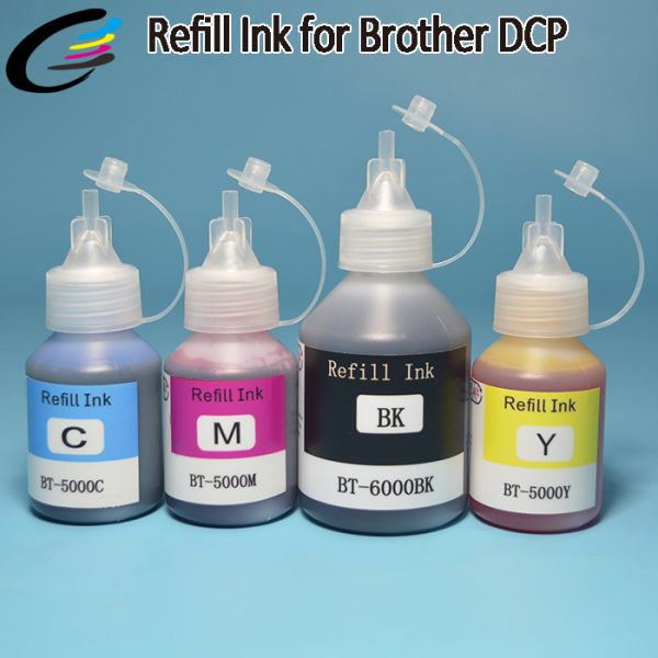 Water Based Continuous Dye Ink for Brother Ink Refill Tank System Series Printer DCP T800W T700W