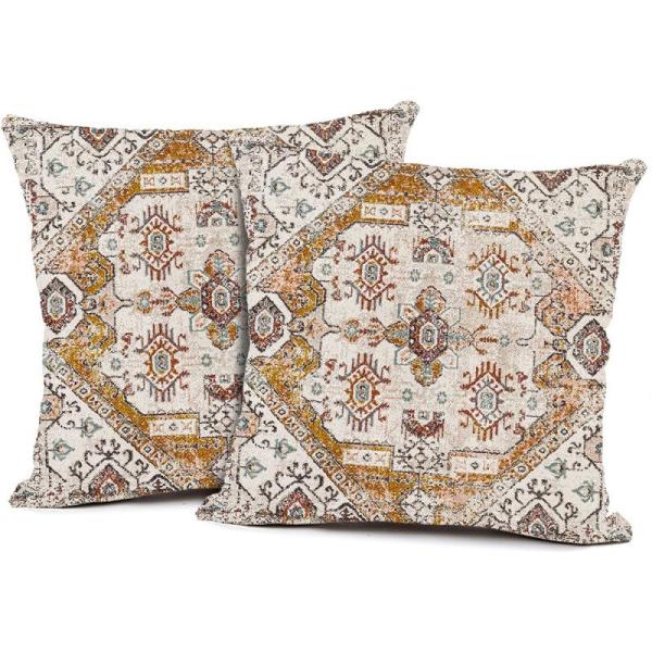 High Density Foam Custom Nordic Style Pillow Embroidered Home Decor Cushion Cover Blank 9 Panel Photo Polyester