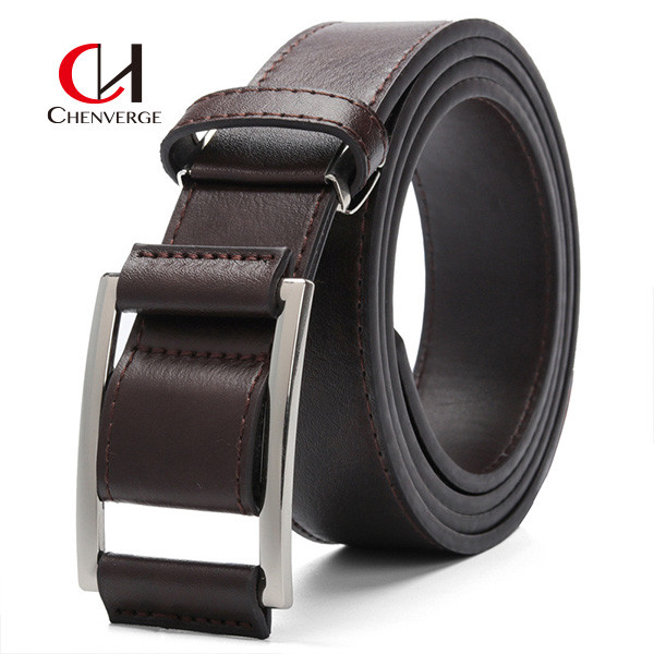 пояс людей длины 130cm кожаный не пефорировал PU пояса экспорта