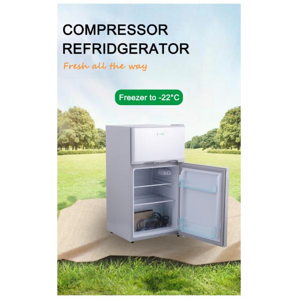 Équipement de camping solaire portable 12v réfrigérateur congélateur pour RV 22 kg Geladeira