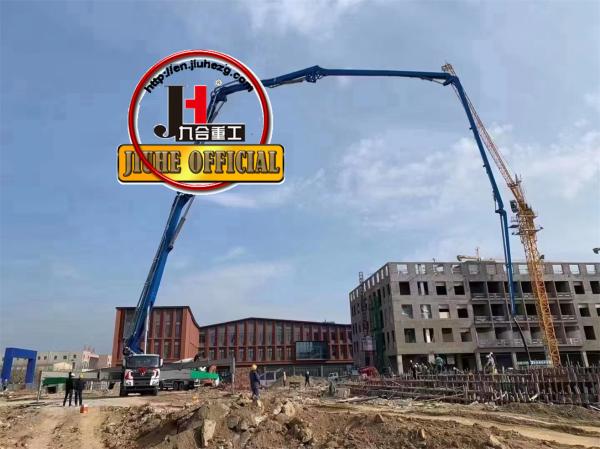 JIUHE 70m Good Quality Truck Mounted Concrete Boom Pump