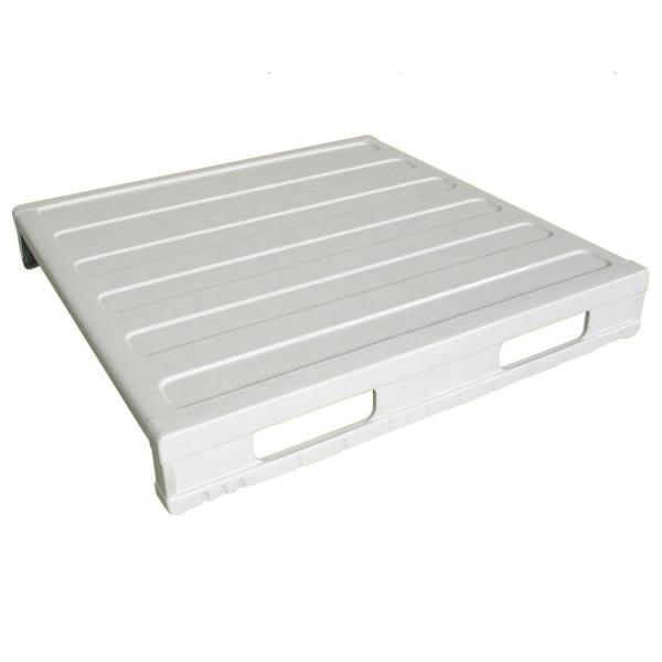 Stackable Steel Pallets 1 Layer Plate Type Storage Racking Accessories