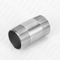 Plumbing Materials Stainless Steel Long Barrel Nipple Union Type Male SS Double Pipe Nipples