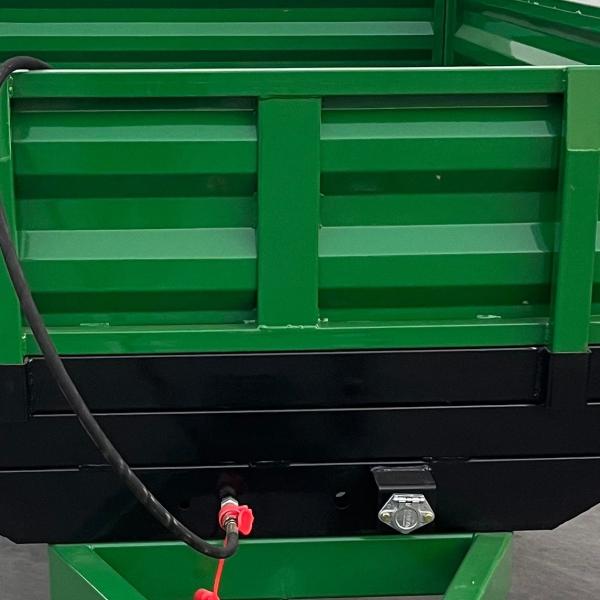 Agricultural Farm Tractor Trailer 5T Green Colour 2 Wheel