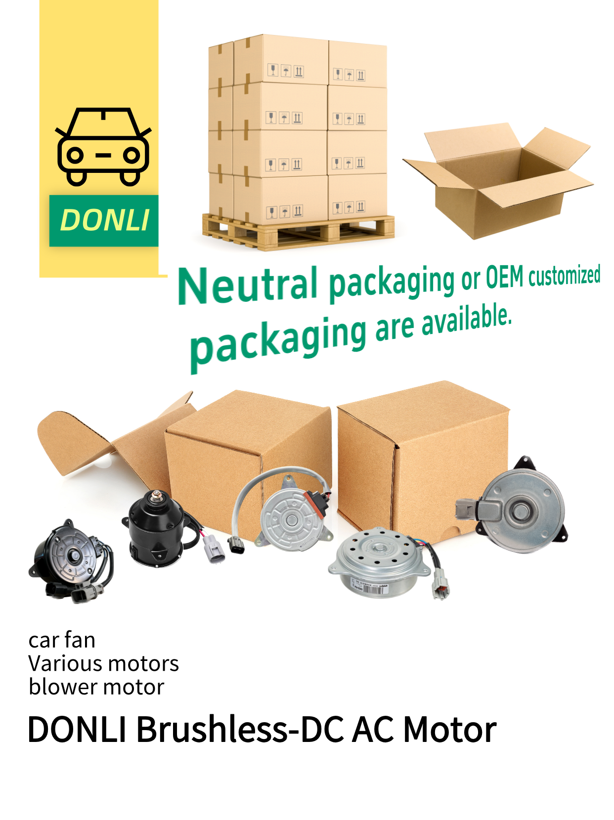 CRV SWA CIVIC SNA SNB FD 2.0 RADIATOR FAN MOTOR 19030RNAA01 DENSO168000-80603D